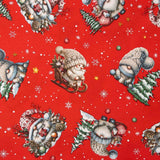 Loneta Navidad Gnomos del Ártico - Ribes y Casals