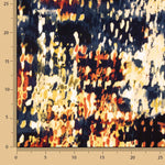 Malha de viscose Pinceladas Abstratas Multicoloridas - Ribes y Casals