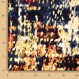 Malha de viscose Pinceladas Abstratas Multicoloridas - Ribes y Casals