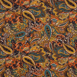 Malha de viscose com estampado Paisley multicolorido - Ribes y Casals