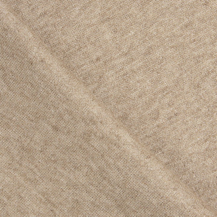 Camisola de Viscose Melange Camel - Ribes y Casals