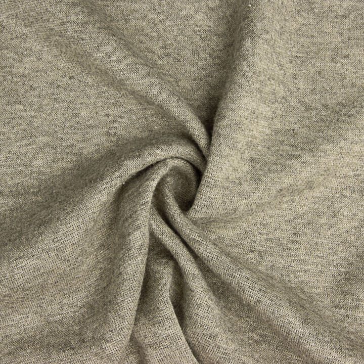 Malha de viscose melange verde-oliva - Ribes y Casals