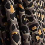 Viscose com padrão de leopardo cinzento - Ribes y Casals