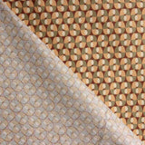 Algodão Percal Retro Kaky-Rosa - Ribes y Casals