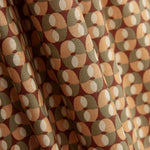 Algodão Percal Retro Kaky-Rosa - Ribes y Casals