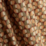 Algodão Percal Retro Kaky-Rosa - Ribes y Casals