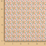 Algodão Percal Pétalas Rosa-Ocre - Ribes y Casals