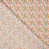 Algodão Percal Pétalas Rosa-Ocre - Ribes y Casals