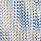 Algodão Percal Pétalas Azul-Verde - Ribes y Casals