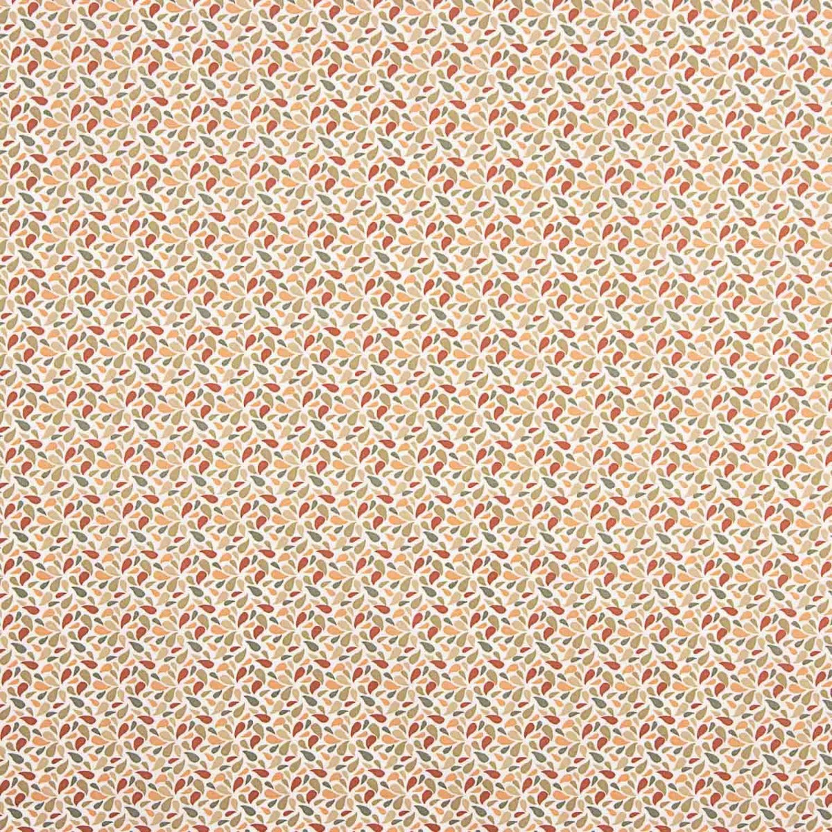 Algodão Percal Pétalas Rosa-Kaky - Ribes y Casals