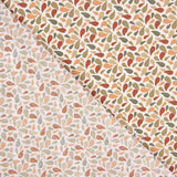 Algodão Percal Pétalas Rosa-Kaky - Ribes y Casals