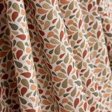 Algodão Percal Pétalas Rosa-Kaky - Ribes y Casals