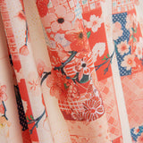 Popeline de algodão estampado Sakura - Ribes y Casals