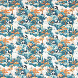 Popeline de algodão estampado com pandas - Ribes y Casals