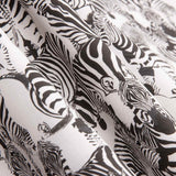 Popeline de algodão estampado com zebras - Ribes y Casals