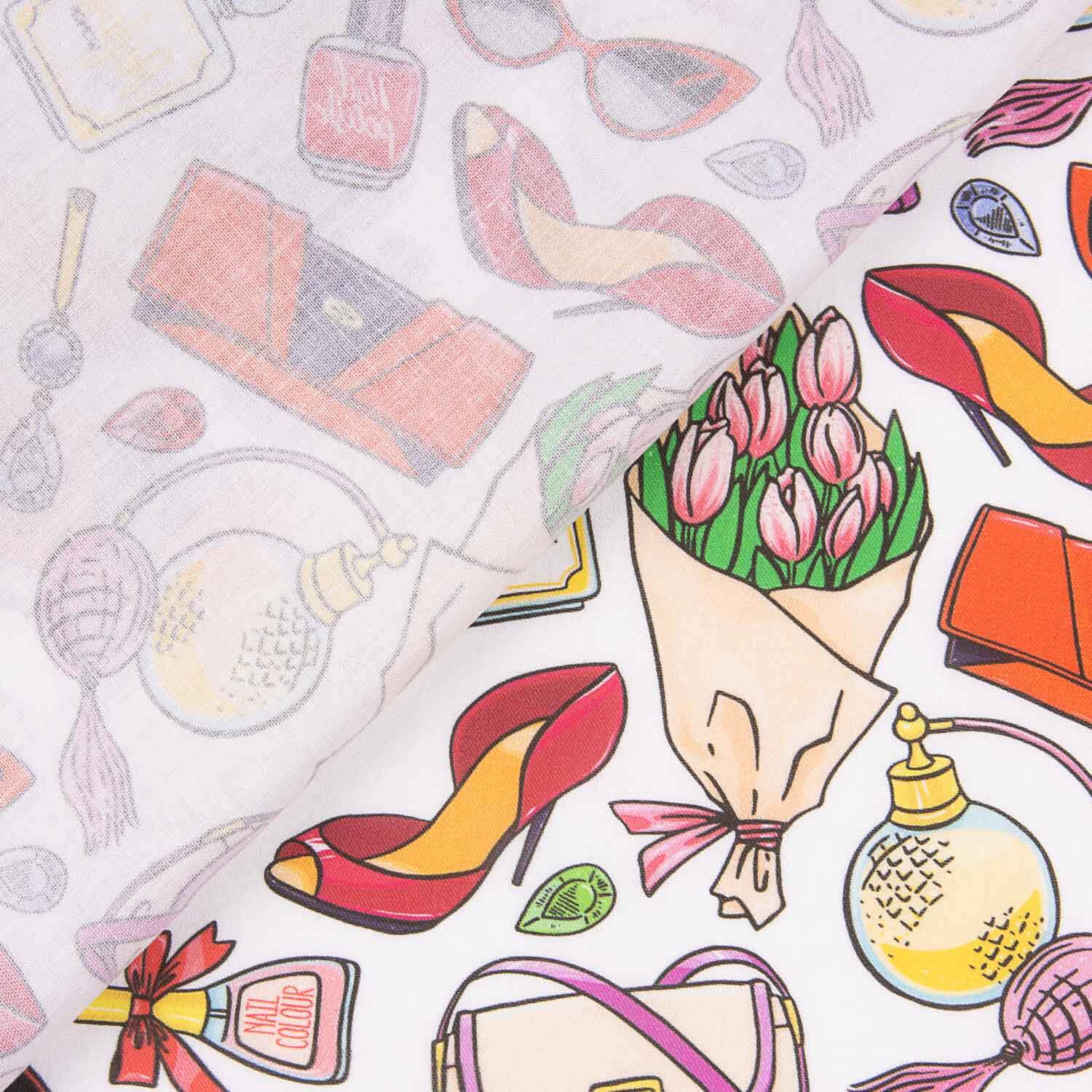 Popeline de algodão estampado Acessórios de moda - Ribes y Casals