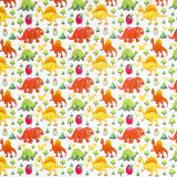 Popelina de Algodão Estampada Dinossauros Infantil - Ribes y Casals