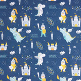 Popelim Algodão Cavaleiros e Dragões - Ribes y Casals