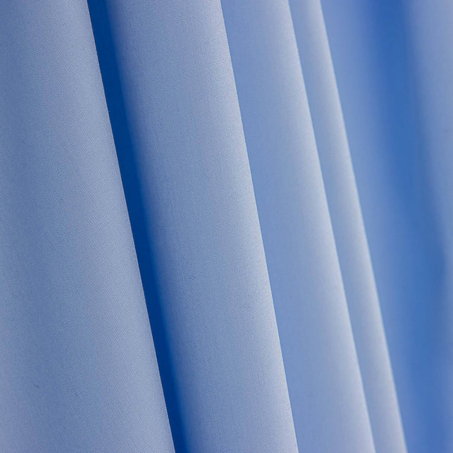 Popelina Fina Camiseira Azul Celeste - Ribes y Casals