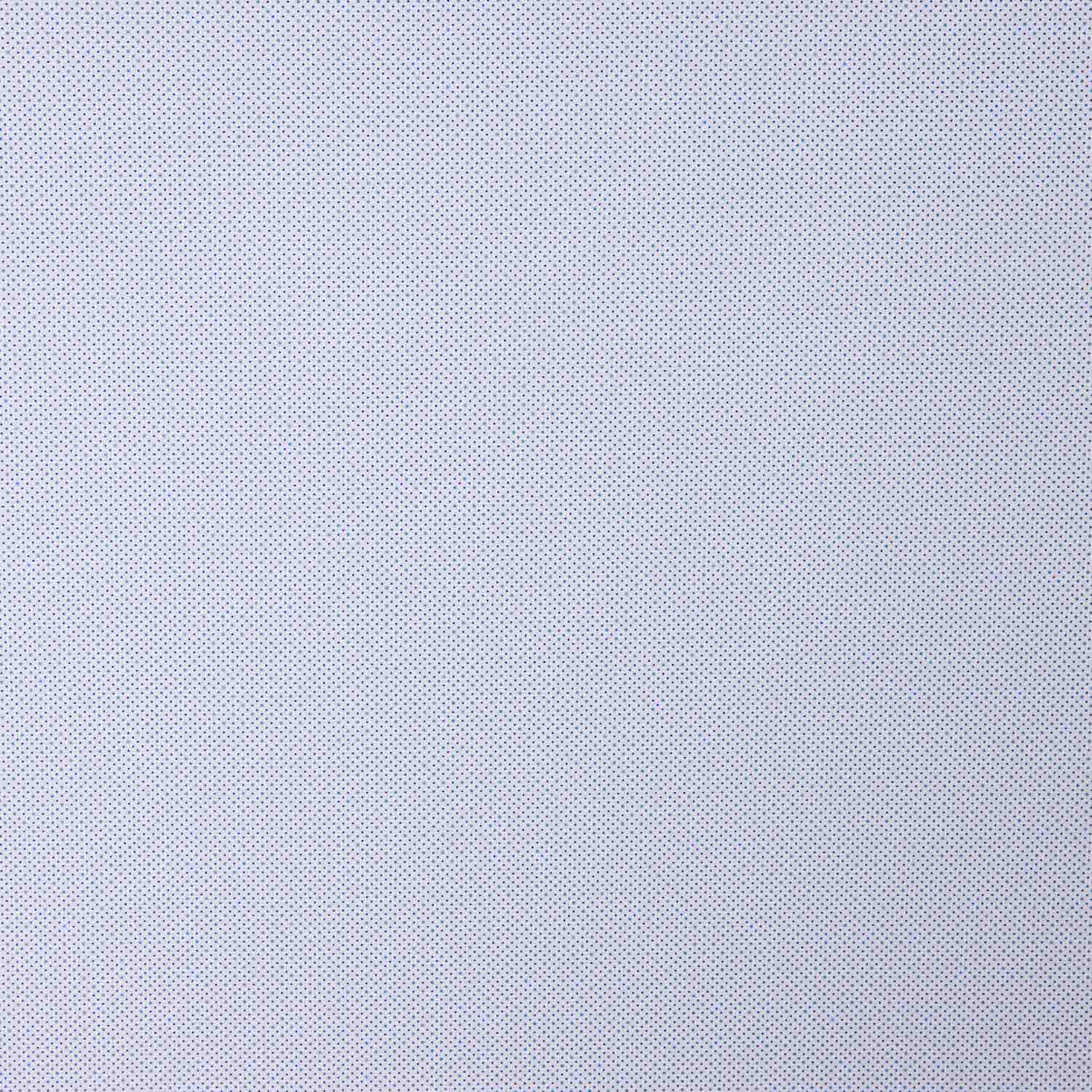 Popeline fino para camisas com micropontos azuis - Ribes y Casals