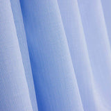 Popelina Fina Camiseira Azul Branca Micro - Ribes y Casals