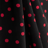 Koshibo Lunares 7 mm Preto-Vermelho - Ribes y Casals