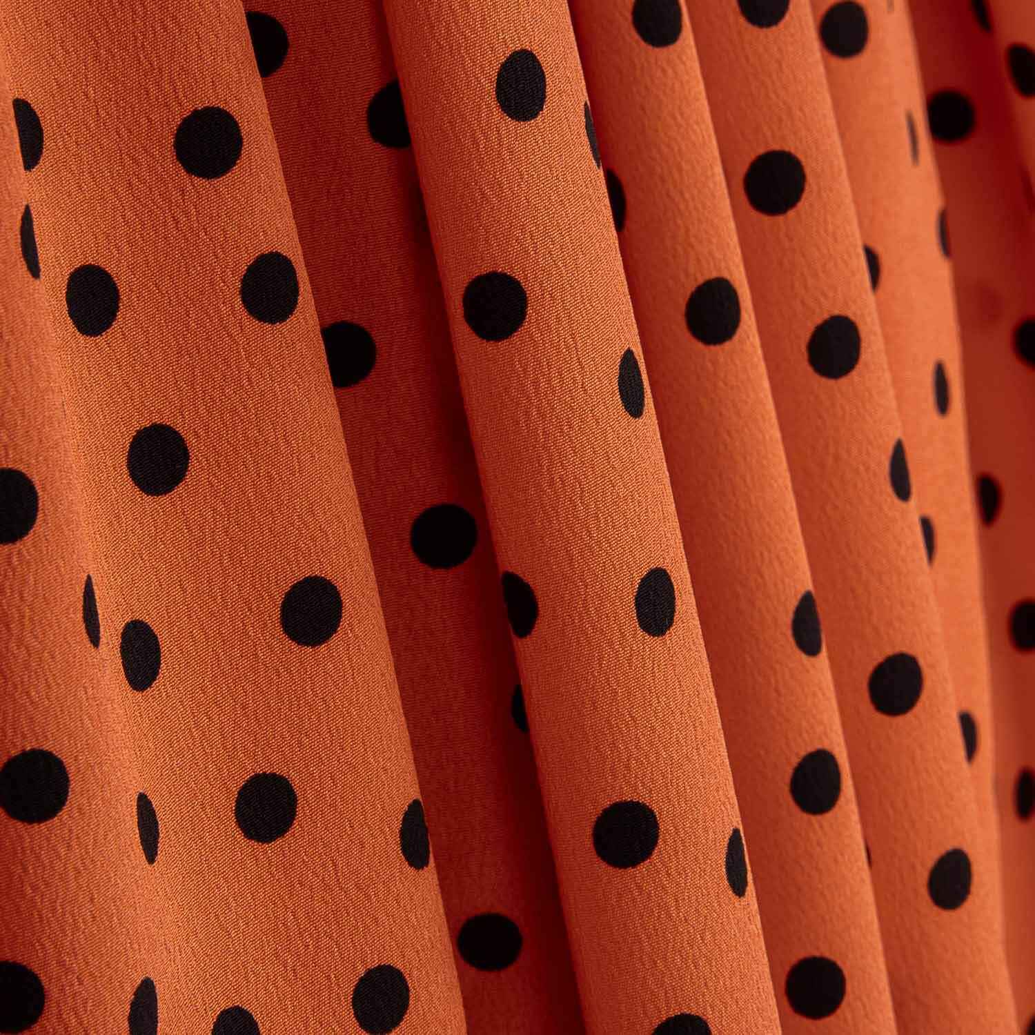 Koshibo Bolinhas 7 mm Laranja Queimado / Preto - Ribes y Casals