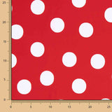 Koshibo Lunares 33 mm Vermelho-Branco - Ribes y Casals