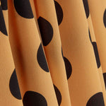 Koshibo Bolinhas 33 mm Papaya / Preto - Ribes y Casals