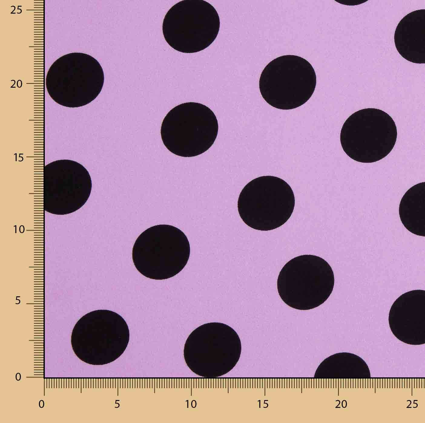 Koshibo Bolinhas 33 mm Malva / Preto - Ribes y Casals