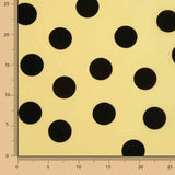 Koshibo Bolinhas 33 mm Baunilha / Preto - Ribes y Casals