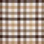 Lona Quadrados Multicoloridos Castanhos - Ribes y Casals