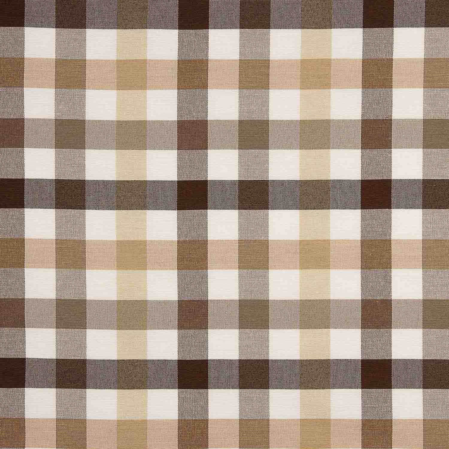 Lona Quadrados Multicoloridos Castanhos - Ribes y Casals