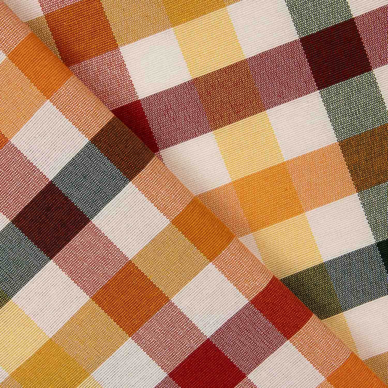 Lona xadrez multicolorida verde - Ribes y Casals