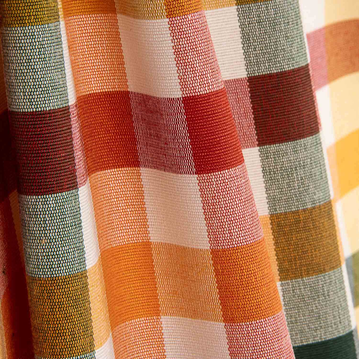 Lona xadrez multicolorida verde - Ribes y Casals