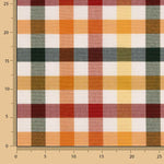 Lona xadrez multicolorida verde - Ribes y Casals
