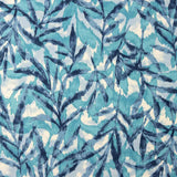 Crepe Viscose Jungle Chic Azul - Ribes y Casals