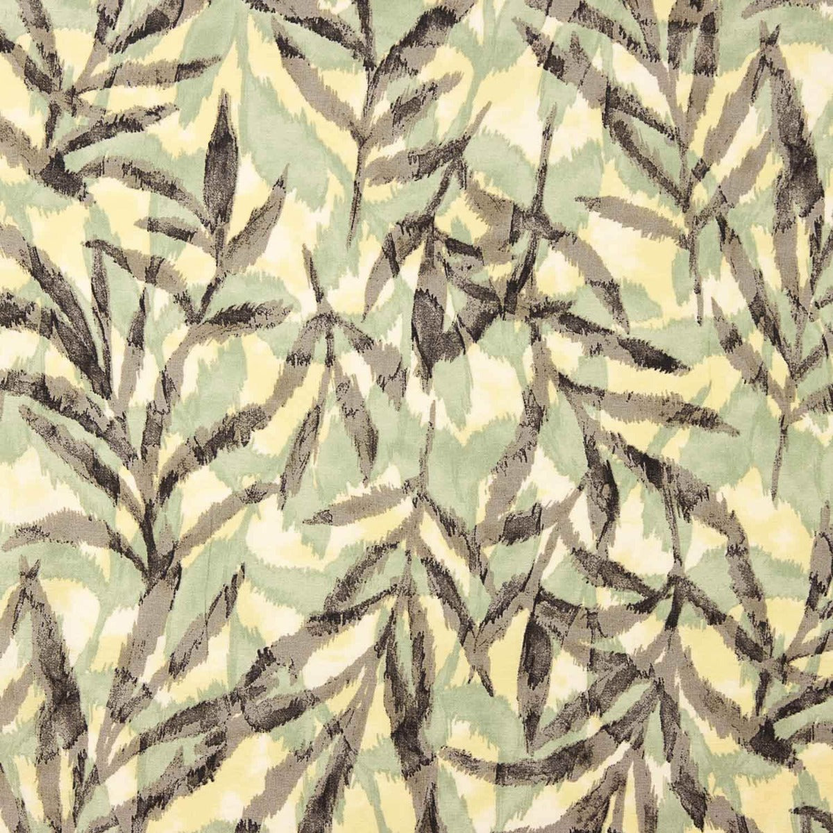 Crepe Viscose Jungle Chic Verde - Ribes y Casals