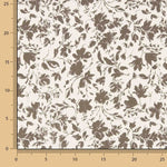 Popeline Bambu Floral Topo - Ribes y Casals