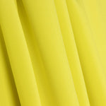 Casaco de gabardine elástico liso, amarelo lima - Ribes y Casals
