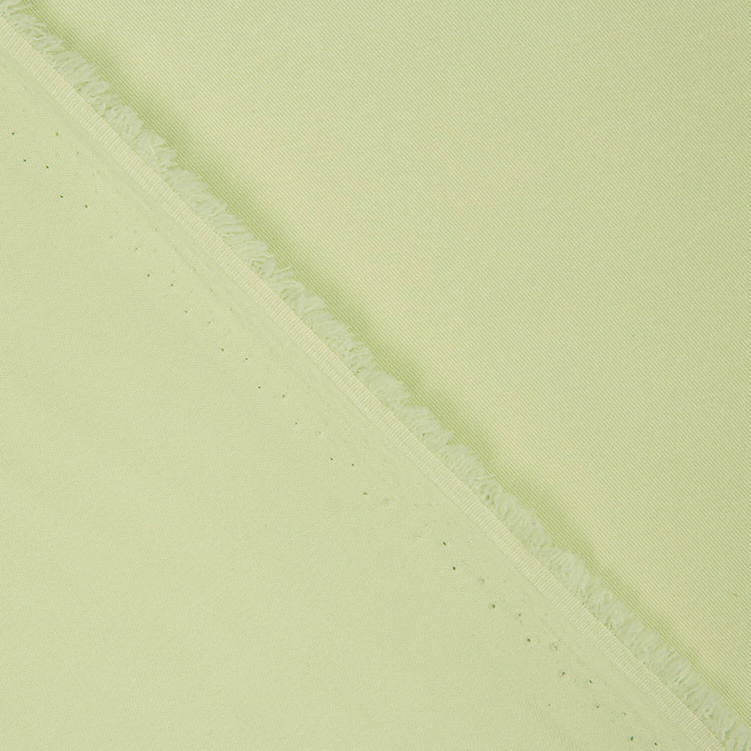 Casaco de gabardine elástico liso verde menta suave - Ribes y Casals