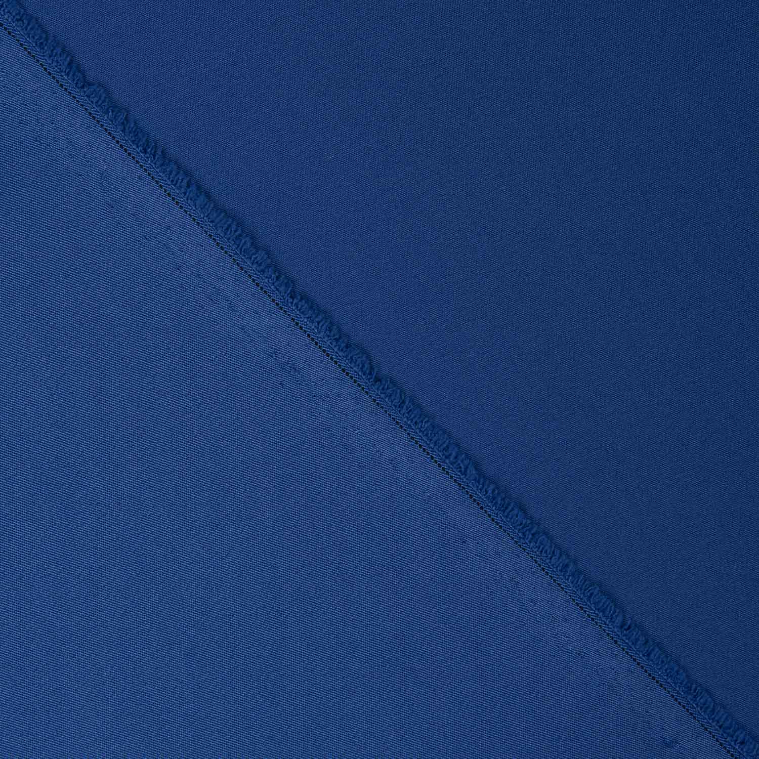Casaco de gabardine elástico liso azul elétrico - Ribes y Casals