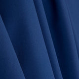 Casaco de gabardine elástico liso azul elétrico - Ribes y Casals