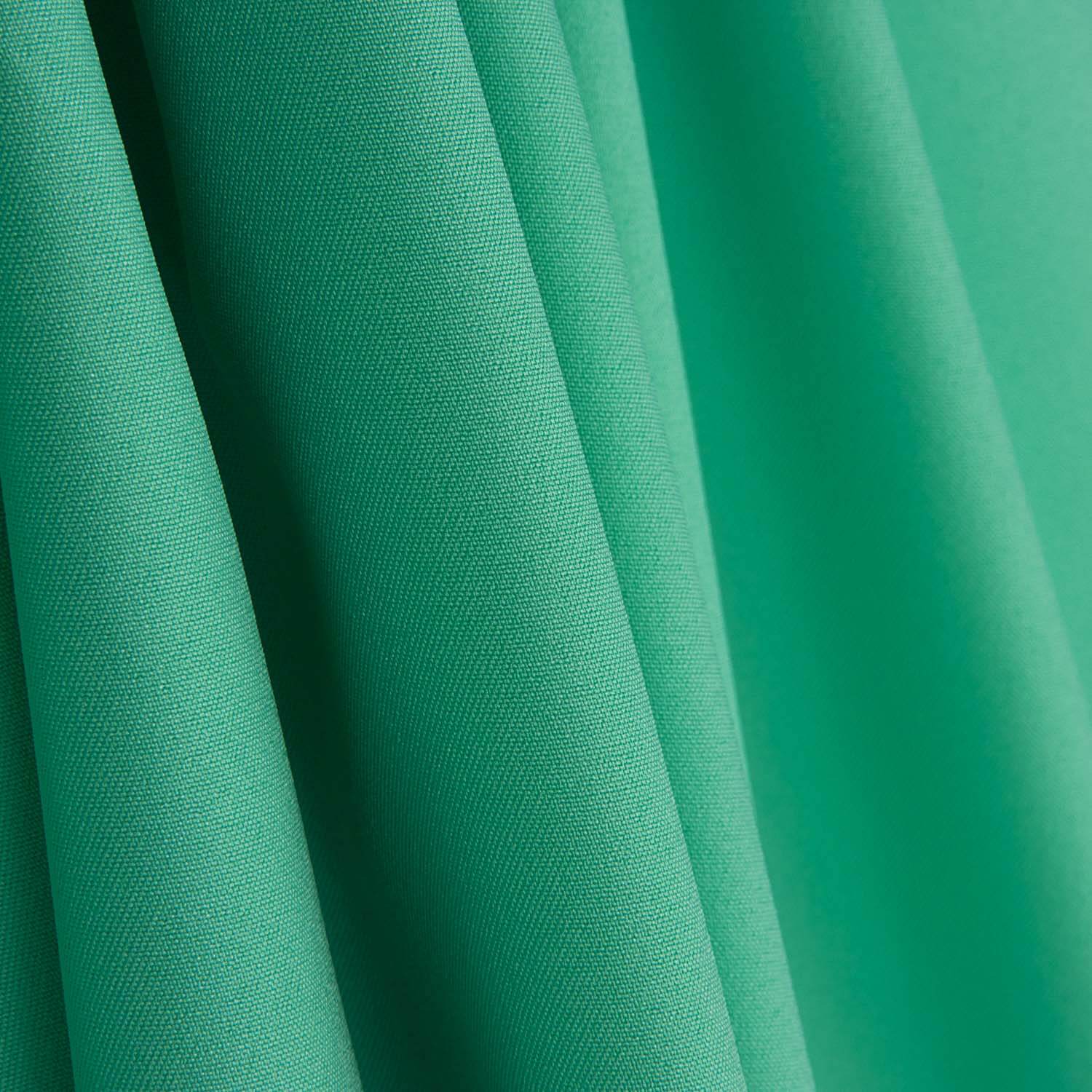 Casaco de gabardine elástico liso verde-água-marinha - Ribes y Casals