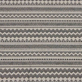 Lona Jacquard Estofos Étnico Preto - Ribes y Casals