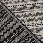 Lona Jacquard Estofos Étnico Preto - Ribes y Casals