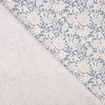 Viyela estampada de damasco Azul - Ribes y Casals