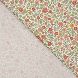 Viyela estampada Pradera Coral - Ribes y Casals