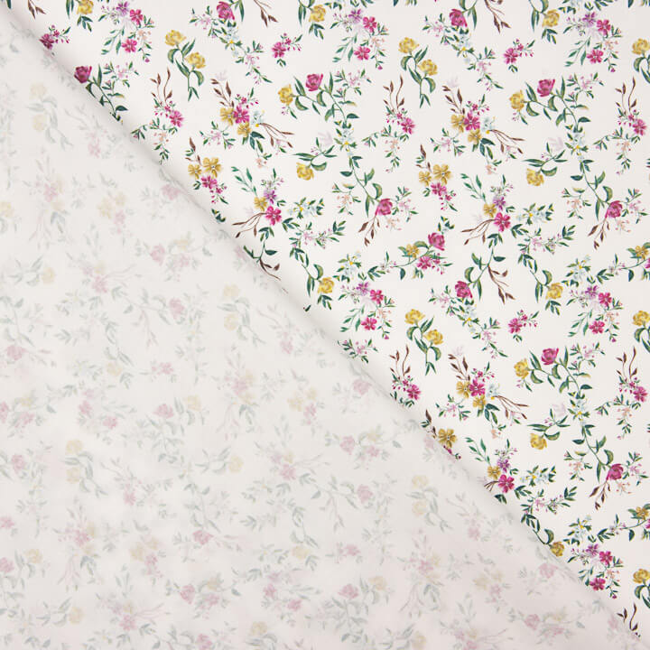 Viyela estampada «Jardim Selvagem» - Ribes y Casals