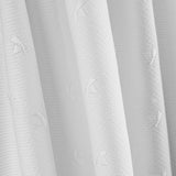 Retalho de piqué bordado com barquinhos branco - Várias medidas x largura de 155 cm - Ribes y Casals
